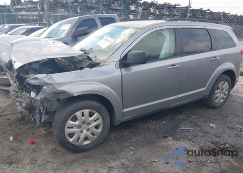 2020 Dodge Journey Se Value from USA, damaged, VIN 3C4PDCAB8LT207005